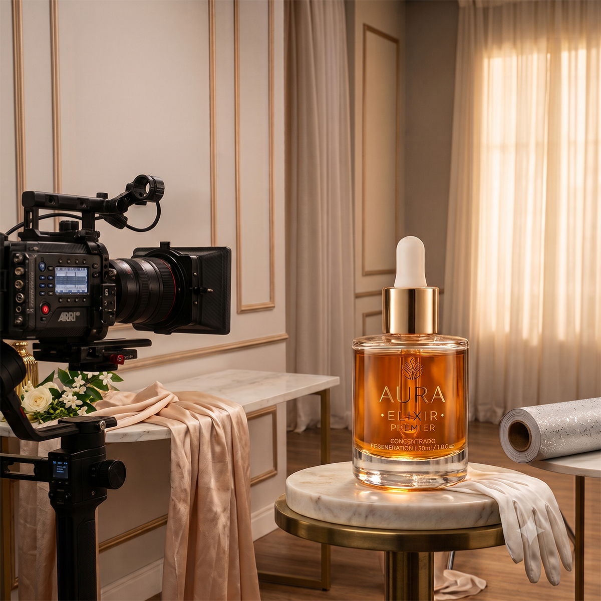 Fotografia de cosméticos profissional com acabamento premium, fidelidade de cores e edição avançada para o Mercado livre, campanhas, marketplaces e lojas virtuais